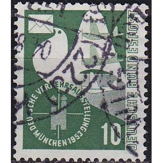 GERMANY BUND [1953] MiNr 0168 ( O/used )