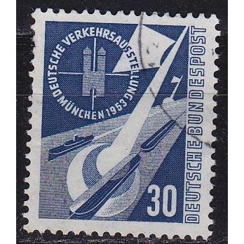 GERMANY BUND [1953] MiNr 0170 ( O/used )