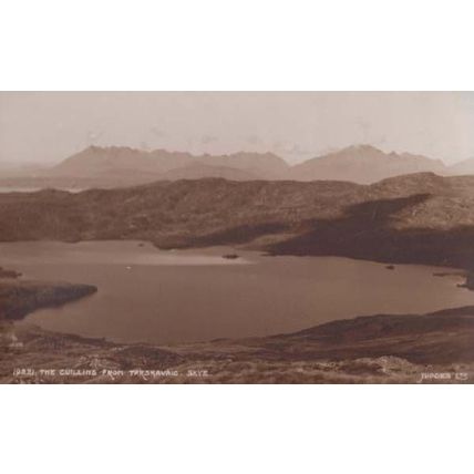 The Cuillins Isle Of Skye Antique Judges Scottish Postcard