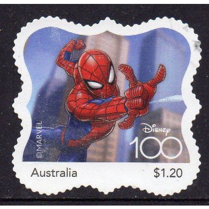 AUSTRALIA: 2023, DISNEY 100 YEARS, MARVEL, USED SELF-ADHESIVE MYSTAMP. 012/15