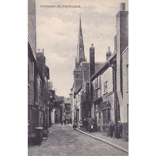 Lombard Street Petworth Sussex Postcard (SX73280)