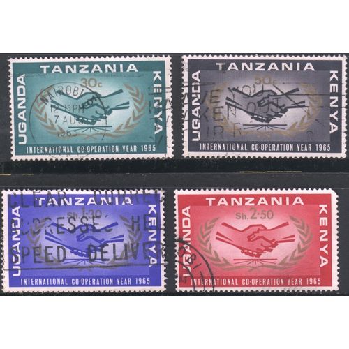 KUT - 1965 - SG19-22 - International Co-operation Year set - used