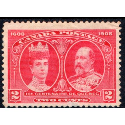 Canada Sg190 2c carmine mint no gum (CB)