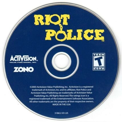 Riot Police (PC-CD, 2003) for Windows 98/ME/2000/XP - NEW CD in SLEEVE