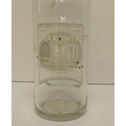 Ma's Old Fashion Wilkes Barre Soda Bottle "Ma Knows Best" 12oz.