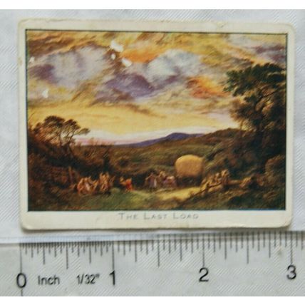 1927 SCWS card Famous Pictures London Galleries No. 17 The Last Load