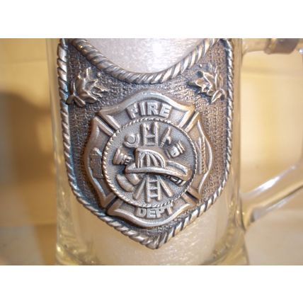 Domex Geschenk Italy Glass Zinn Stein Pewter Lid, Germany