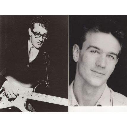 Buddy Holly Martin Fisher Postcard & The Story Musical Photo
