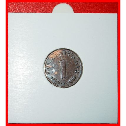 SWASTIKA 1936-1940: GERMANY ★ 1 REICHSPFENNIG 1938F 3 REICH★LOW START★NO RESERVE