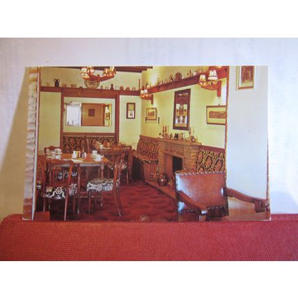 DINING ROOM, KEARTON GUEST HOUSE, THWAITE, YORKSHIRE DALES unused postcard =