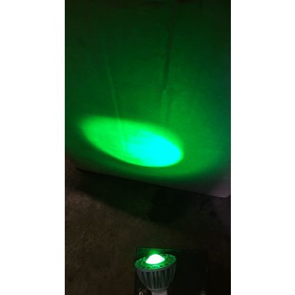 box of ksr lighting ksrlp637 gu5.3 mr16 green 1w led bulb joblot flat studio 12v