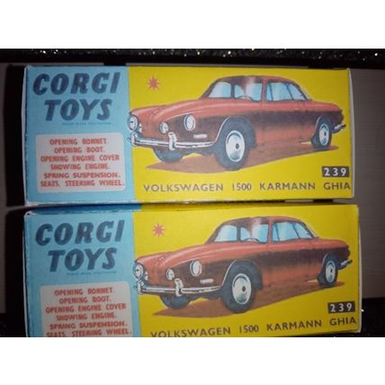 Corgi 239 Volkswagen 1500 K G Copy/Replica Box