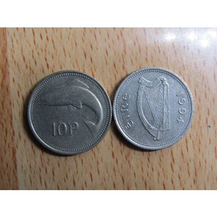 Ireland 1994 10p Coin