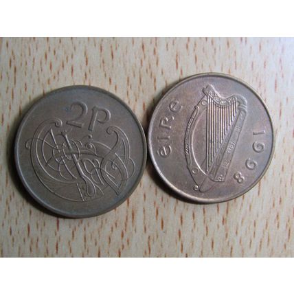 Ireland 1998 2p Coin