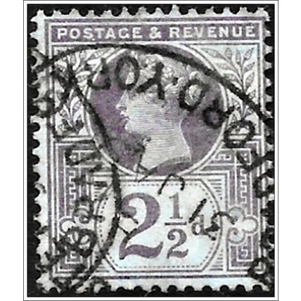 1887 -1892 Queen Victoria Jubilee - 2½d violet (as picture) C2-7