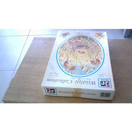 WILDLIFE COLLECTION: HARVEST MICE Jigsaw Puzzle (600 Piece) J R Puzzles