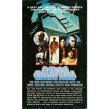 Battlestar Galactica by G. Larson & R. Thurston ( Berkley | 1st. Print | 1978 )