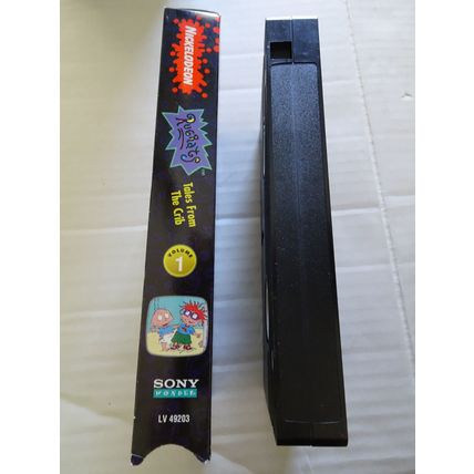 Rugrats Tales From the Crib - Vol. 1 - VHS Tape- 3 Episodes - Nickelodeon Series