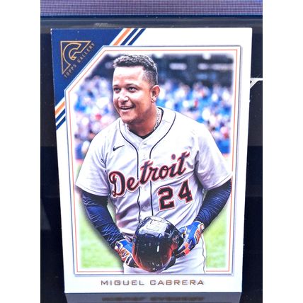 MIGUEL CABRERA 2022 TOPPS GALLERY BASEBALL CARD #91