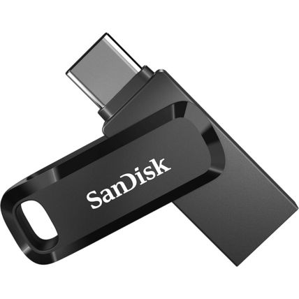 Sandisk 1TB Ultra Dual Drive Go USB Type-C Flash Drive, Black - SDDDC3-1T00-GAM4