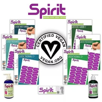 Spirit® Classic Thermal Tattoo Stencil Transfer Paper, 8.5" X 14" - 100 Sheets