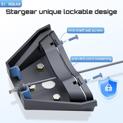 Starlink Mini Mount Mobility, Anti-Theft Car Starlink Mounting Kit Starlink Mini