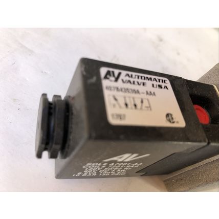 AUTOMATIC 407B43S39A-AA4 PNEUMATIC SOLENOID VALVE A7201-AA COIL 7201-9AA,AX,FI