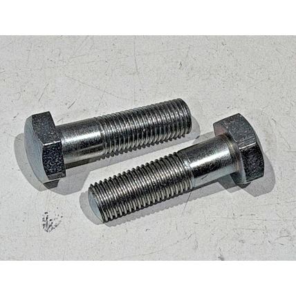 Two 5/16" x 1.1/8" Domed Radius Hexagon Head Cycle Thread Bolts CEI/BSCY 26tpi