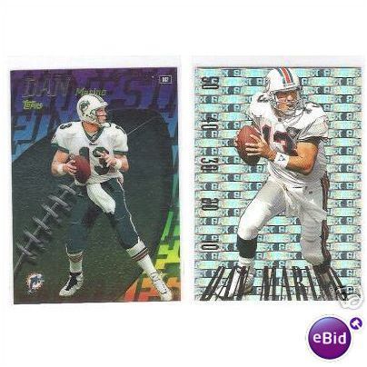 Dan Marino 1998 Topps MYSTERY FINEST INSERT & OTHERS