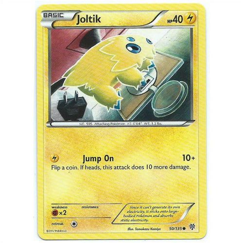 Pokemon Black & White Plasma Storm - #50/135 - Joltik
