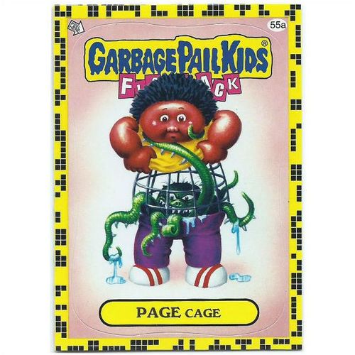 2011 Garbage Pail Kids Flashback Series 2 - #55a - Page Cage