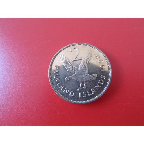 1998 QUEEN ELIZABETH II FALKLAND ISLANDS TWO PENCE FREE POST. Q
