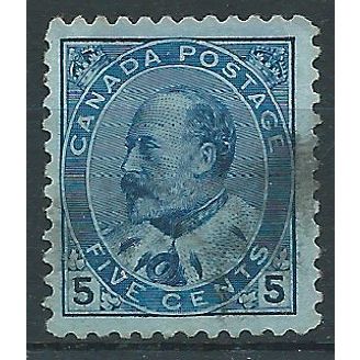 Canada 1903 SG175 5c Blue/Bluish Good/Fine Used....