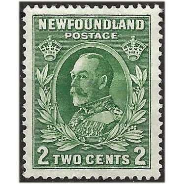 Newfoundland 1932 SG223 2c Green Mounted Mint . ..