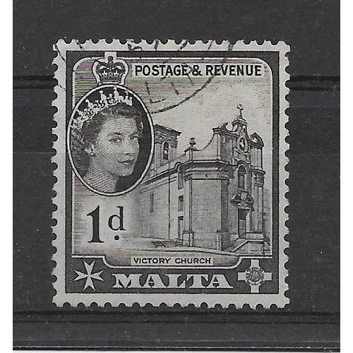 Malta.SG268 1d Victory Church.Fine Used.Sept18