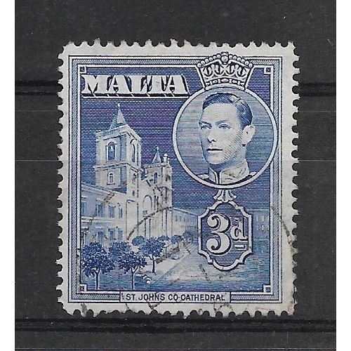 Malta.SG223a 3d St.John's Co-Cathedral.Fine Used.Nov18