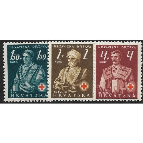 1941 Michel 66/68 - MNH (**)