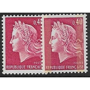 1969/1970 Michel 1650x+1650y - MNH (**) - with/without phosphor stripes
