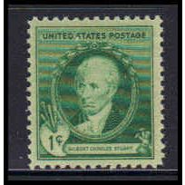 884 1c Gilbert Stuart Fine MNH KA3656
