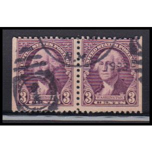Used 720 3c George Washington Average BPS Hor Pair KA7226