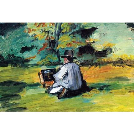 Painter at Work 20 x 30 Poster