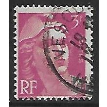 Mi 690: 3 Fr. 50 carmine Definitive Stamp: Marianne