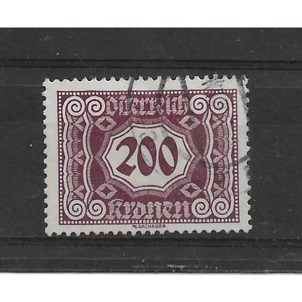 Austria.D534 200k Purple.Fine Used.Aug22