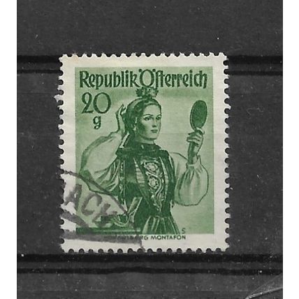 Austria.SG1112 20g "Voralberg Montafon".Fine Used.Aug22b