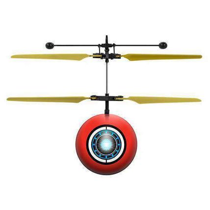 Marvel Avengers Iron Man Licensed Infrared Flying UFO Helicopter Ball
