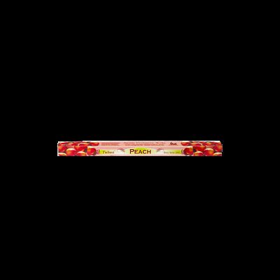 Peach, 20 Stick Tube, Tulasi Incense Imported From India