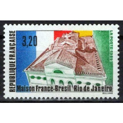 France 2226 MNH Architecture Franco Brazilian House ZAYIX 1024S0015M