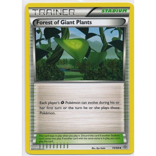 Pokemon Ancient Origins #74/98 Forest of Giant Plants