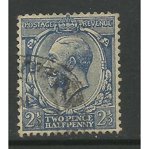 GB 1924 KGV 2 1/2d Blue Wmk 111 SG 422 ( G322 )