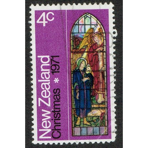 New Zealand 1971 Christmas 4c Multicoloured SG965 GU